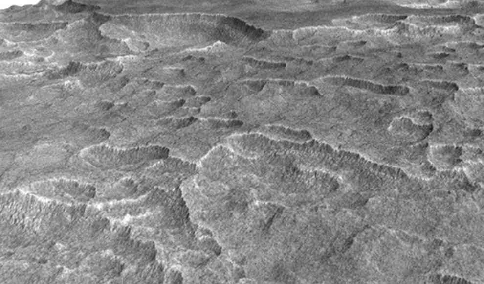 Meer aus Wasser auf dem Mars entdeckt