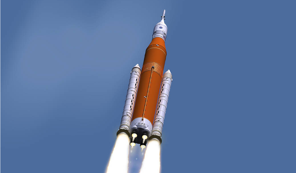 Space Launch System (SLS) (Illustration) 