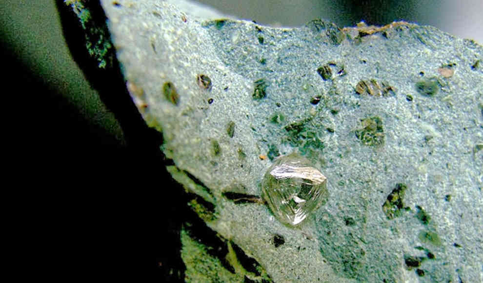 Diamanten-Gestein in der Antarktis gefunden
