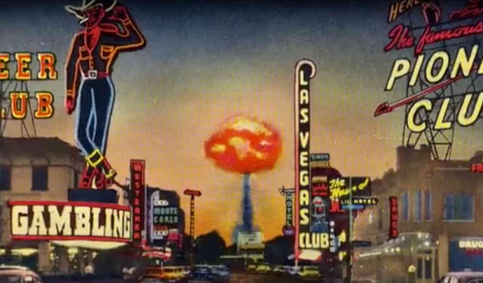 Atombomben-Werbung