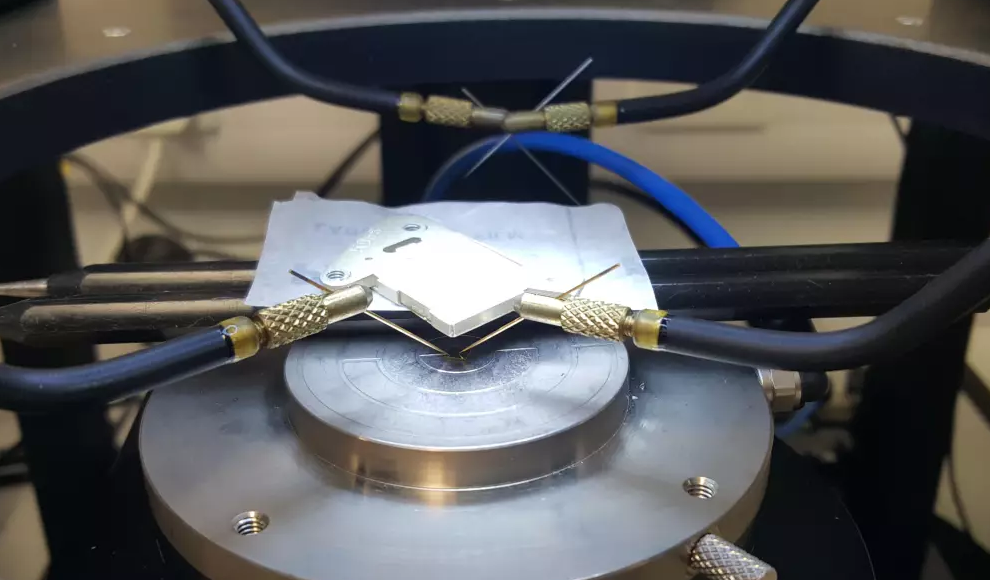 Prototyp der Diamantbatterien 