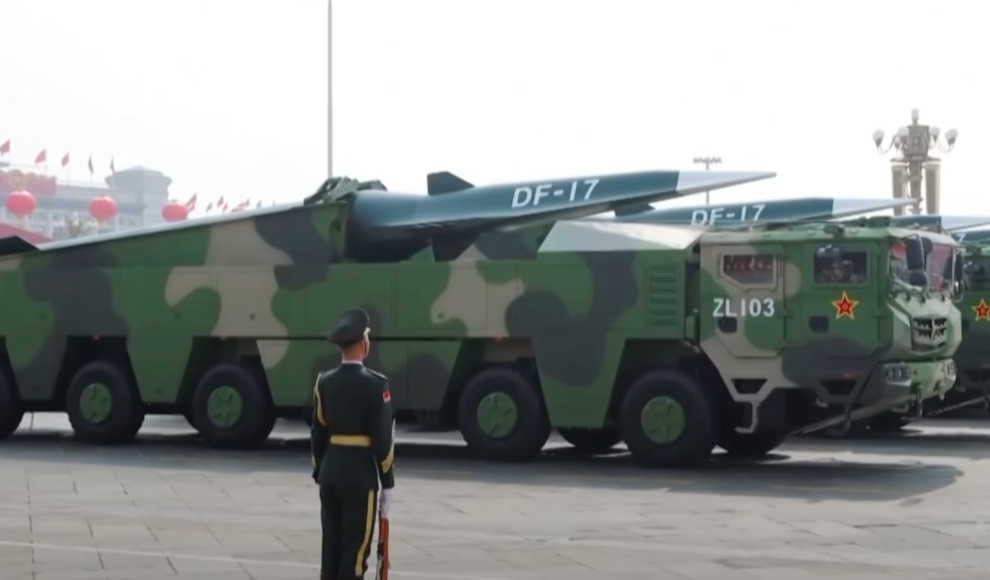 Hyperschallraketen bei einer Militärparade in China 